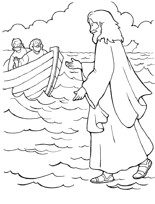 Bible Coloring in Pages 7