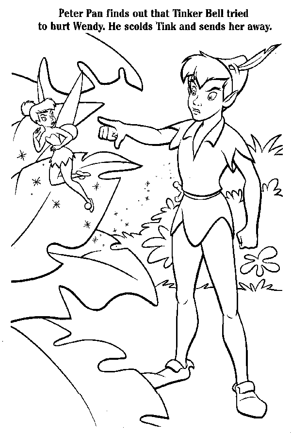 Tinkerbell Coloring in Pages to Print 5