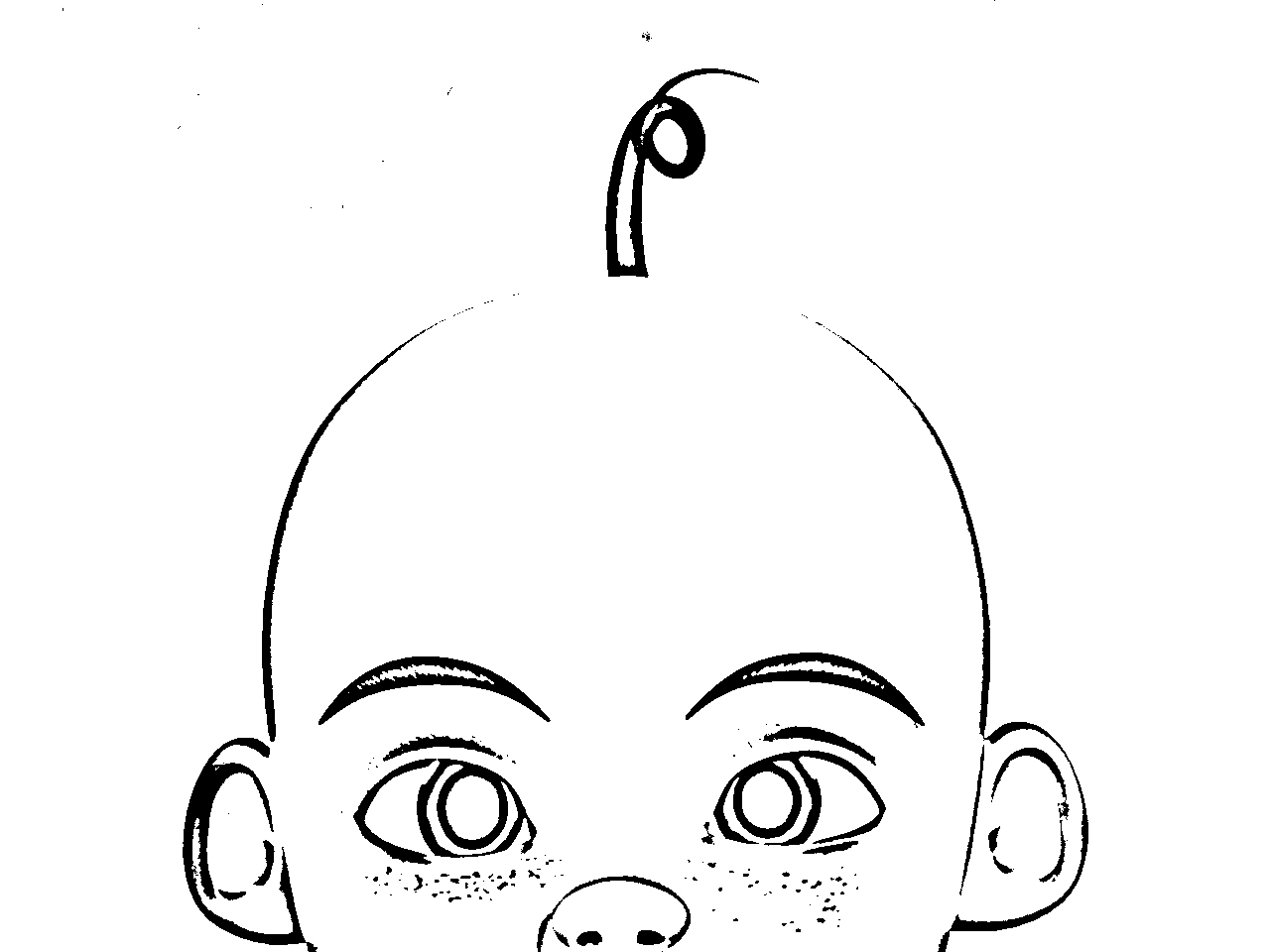 Upin Ipin Coloring in Pages 9